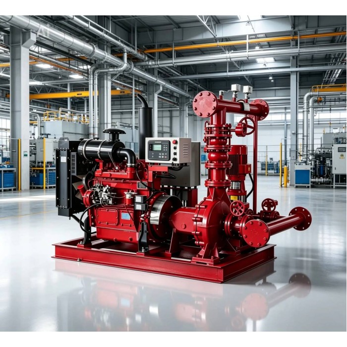 ปั๊มดับเพลิง Fire pump 500GPM 120 PSI