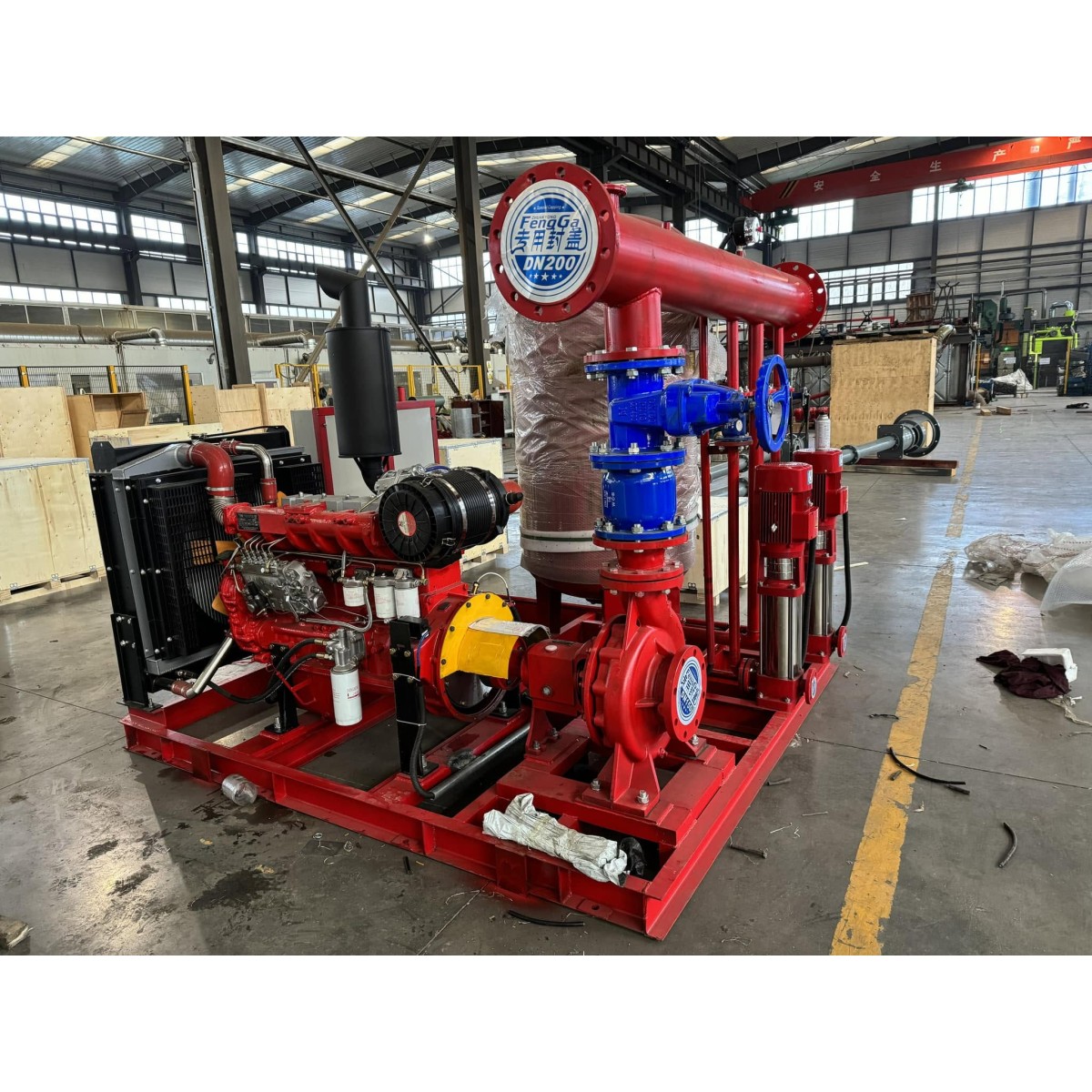 ปั๊มดับเพลิง Fire pump 500GPM