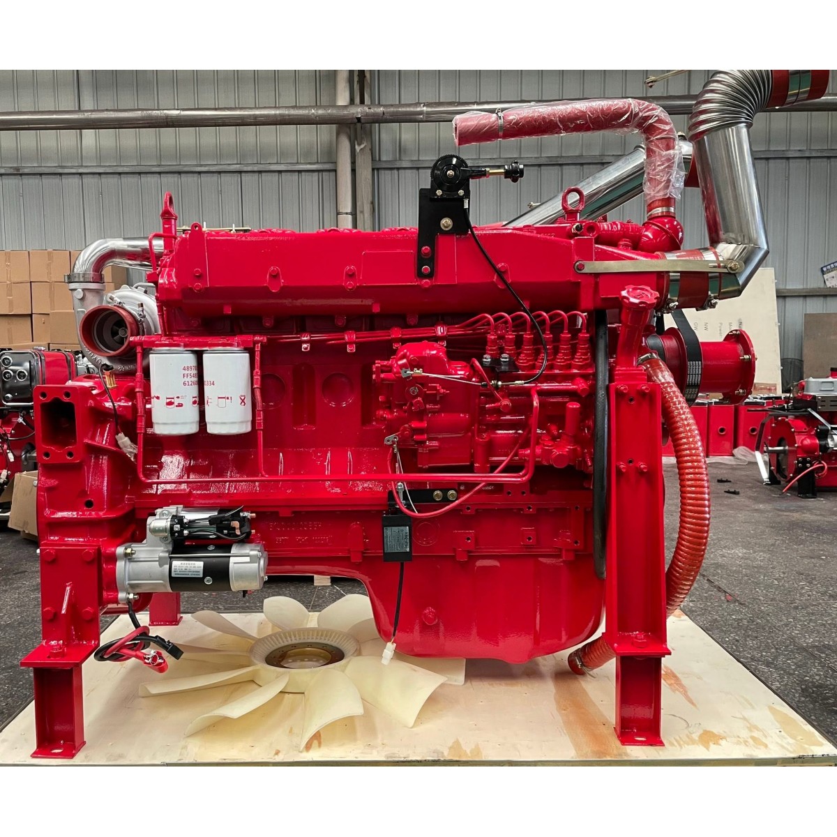 เครื่องสูบน้ำดับเพลิง Vertical turbine 500 GPM