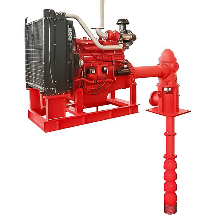 เครื่องสูบน้ำดับเพลิง Vertical turbine 1000 GPM