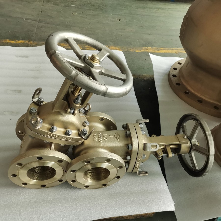 วาล์วประตูน้ำ ทองเหลือง 6 นิ้ว Gate Valve วาล์วประตูน้ำ ทองเหลือง 6 นิ้ว Gate Valve