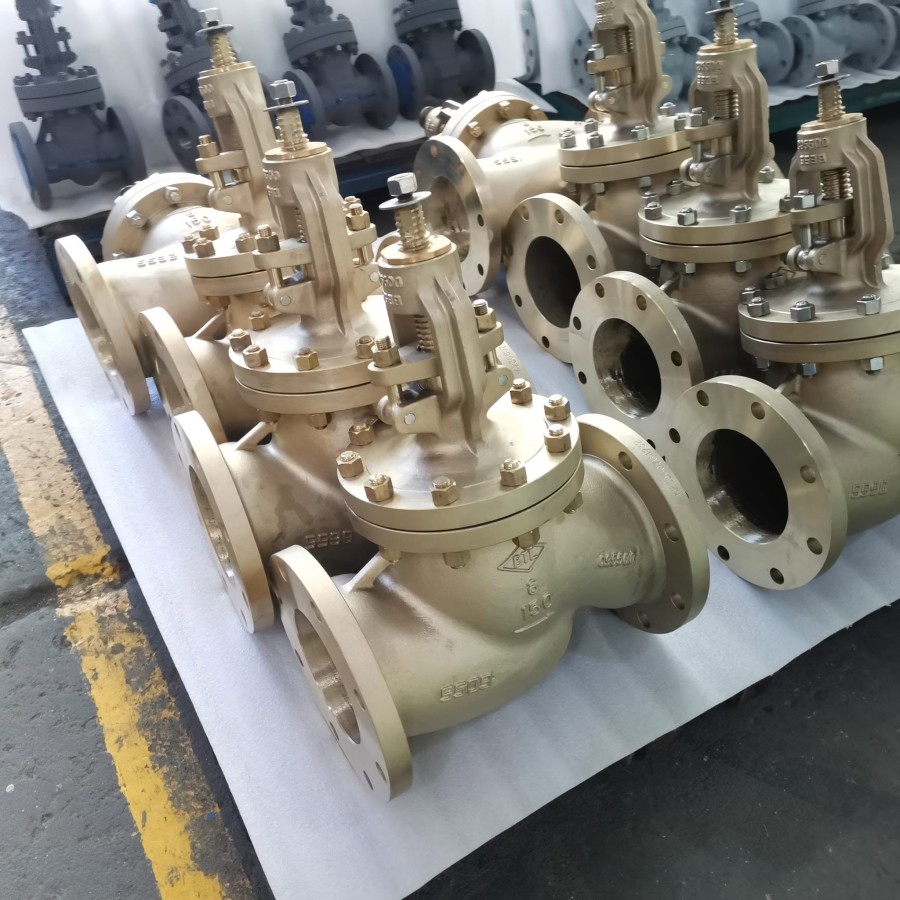 วาล์วประตูน้ำ ทองเหลือง Gate Valve 6 นิ้ว วาล์วประตูน้ำ ทองเหลือง Gate Valve 6 นิ้ว