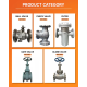 วาล์วประตูน้ำ สแตนเลส 304 Gate valve 