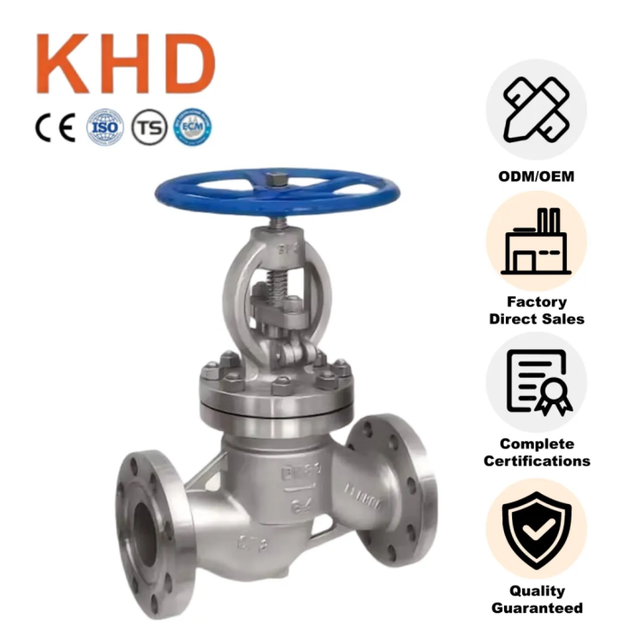 โกลบวาล์ว สแตนเลส 4 นิ้ว Globe Valve โกลบวาล์ว สแตนเลส 4 นิ้ว Globe Valve