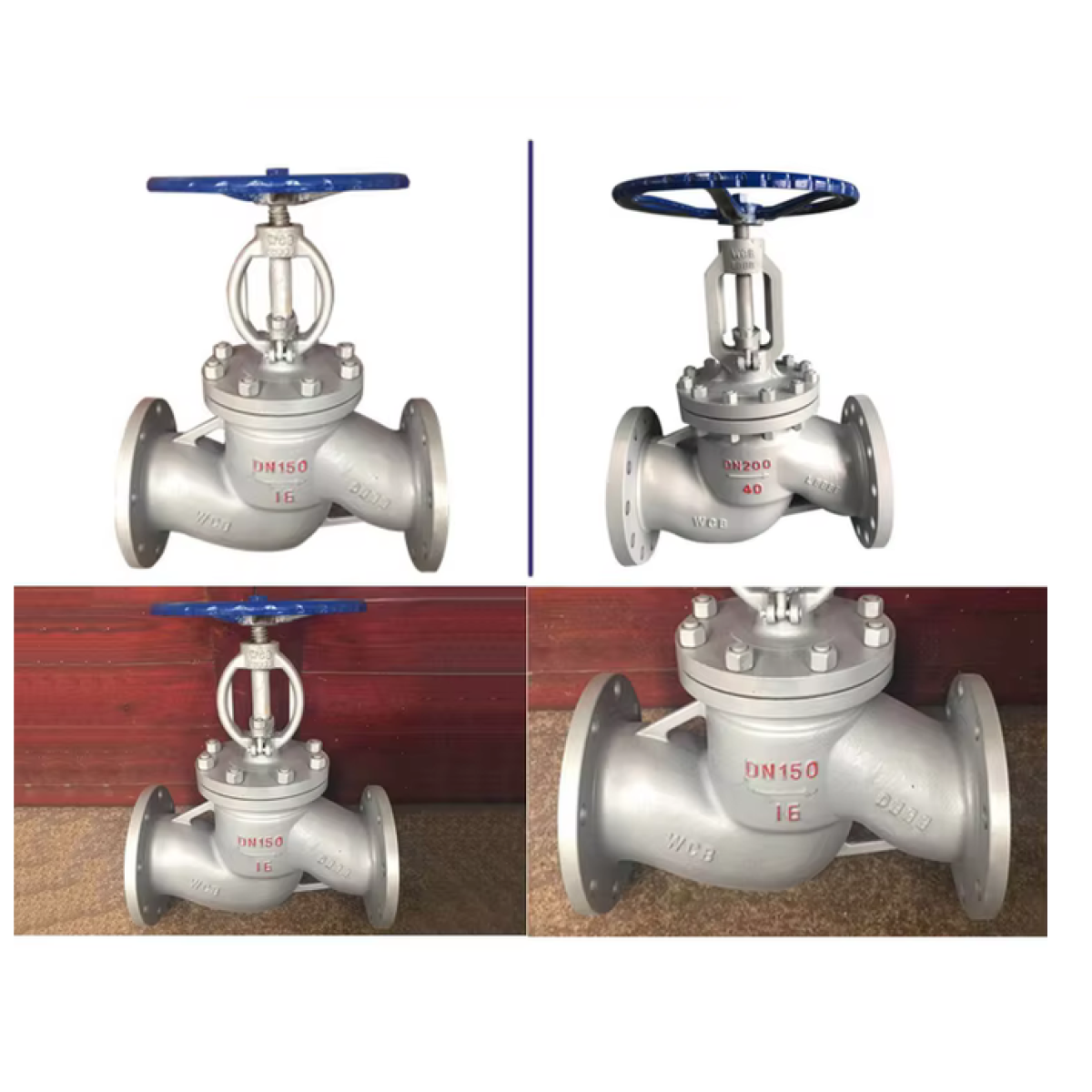 โกลบวาล์วสแตนเลส 4 นิ้ว (Globe Valve)