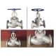 โกลบวาล์วสแตนเลส 4 นิ้ว (Globe Valve)