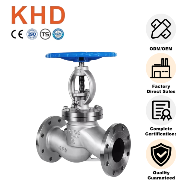 โกลบวาล์วสแตนเลส 6 นิ้ว (Globe Valve)
