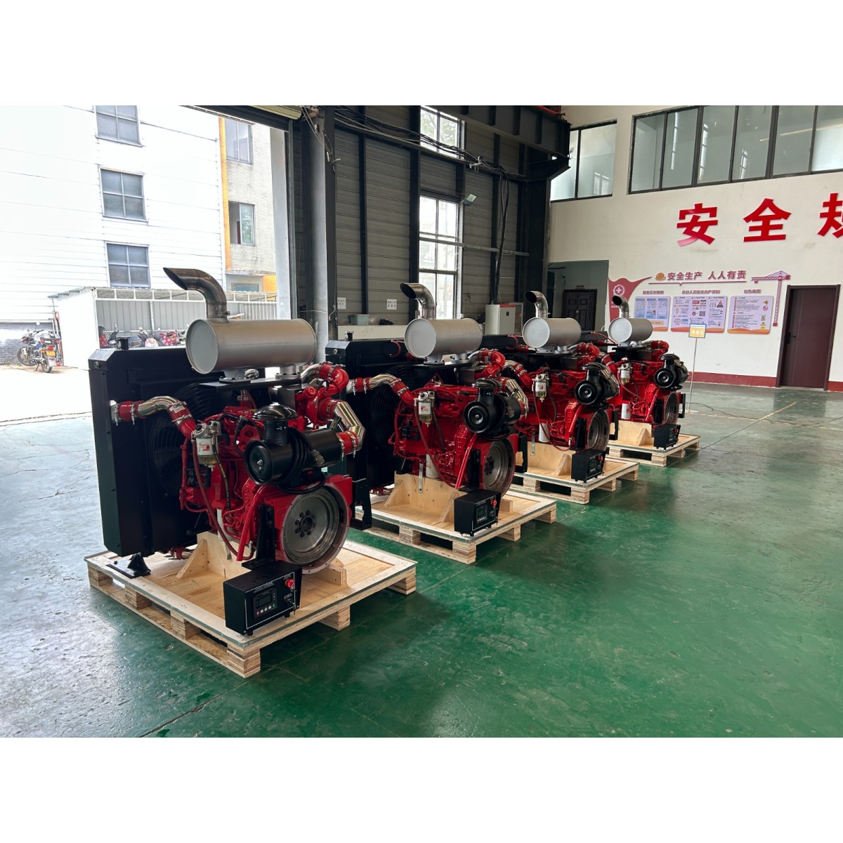 เครื่องสูบน้ำดับเพลิง Vertical Turbine Fire pump