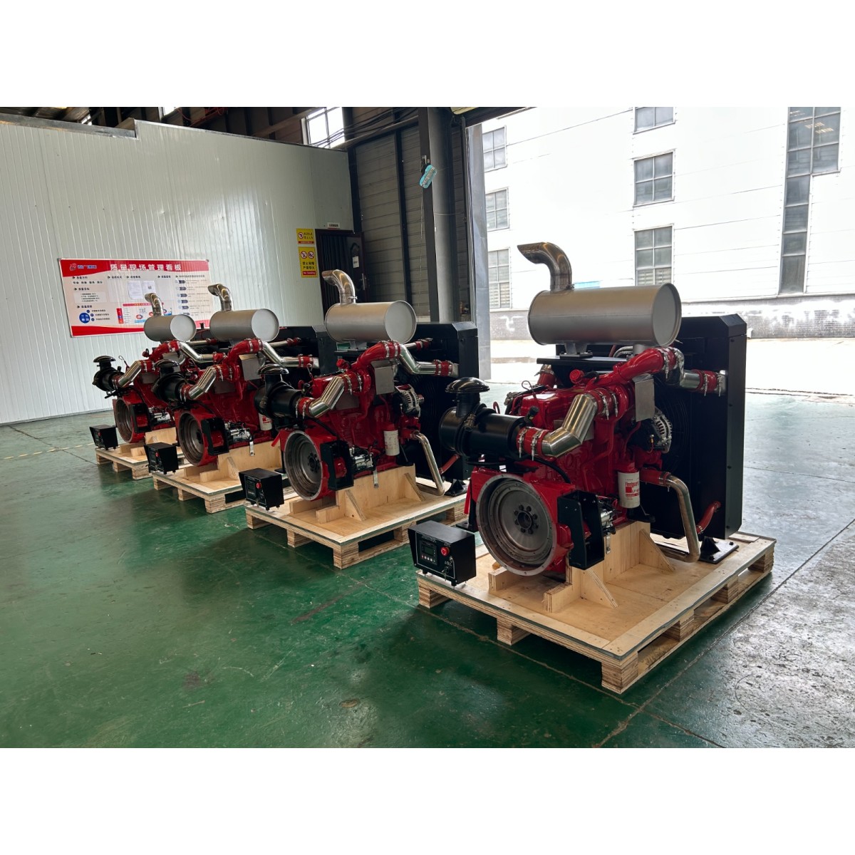 เครื่องสูบน้ำดับเพลิง Vertical Turbine Fire pump