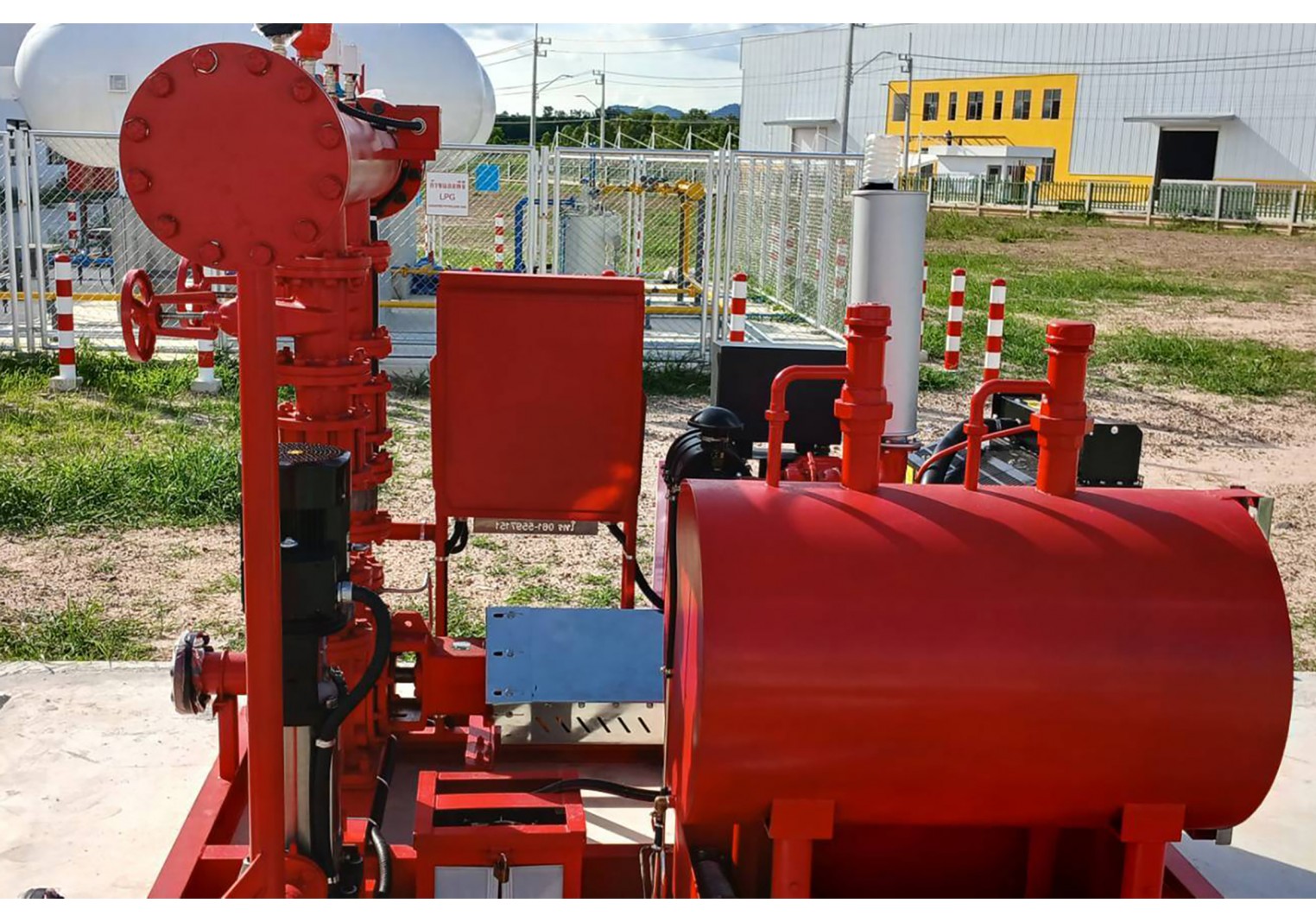 ปั๊มดับเพลิง 500 GPM ดีเซล