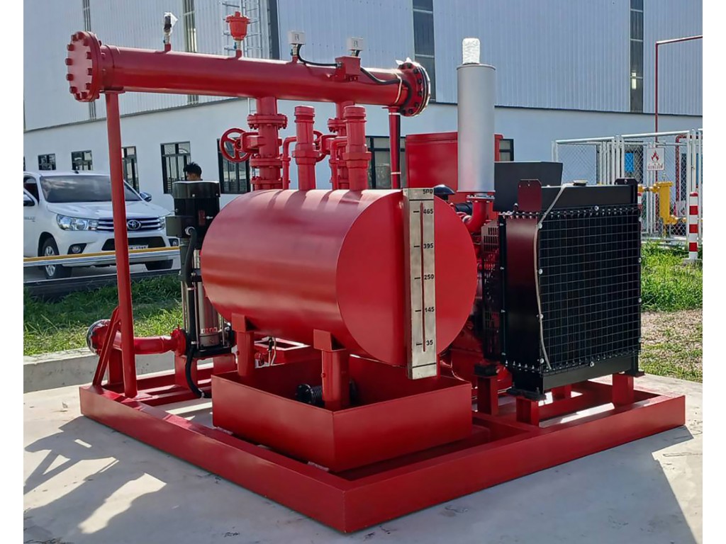 ปั๊มน้ำดับเพลิง Fire pump 500gpm