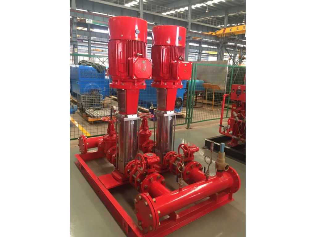 เครื่องสูบน้ำดับเพลิง Vertical Turbine Fire pump