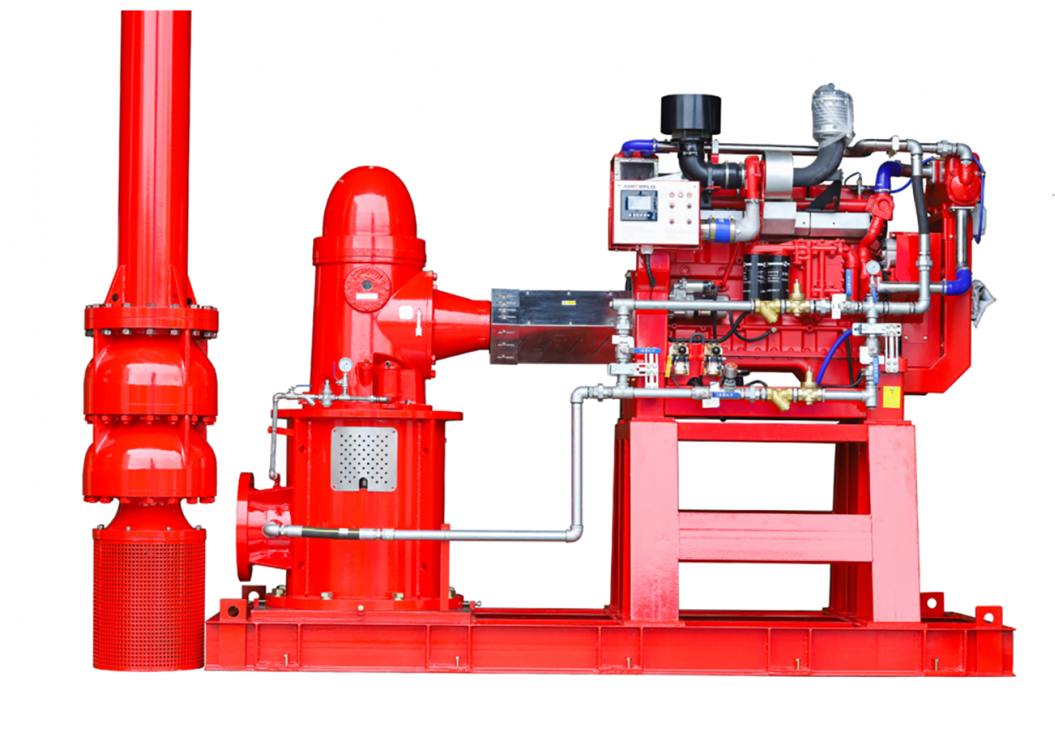 เครื่องสูบน้ำดับเพลิง Vertical Turbine Fire pump